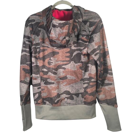 Burton DryRide Colombo Camo Full Zip Hoodie • Women M - Picture 2 of 10